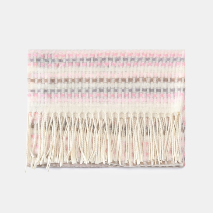 1 Piece Simple Strip Rayon Women's Winter Scarves Picture3