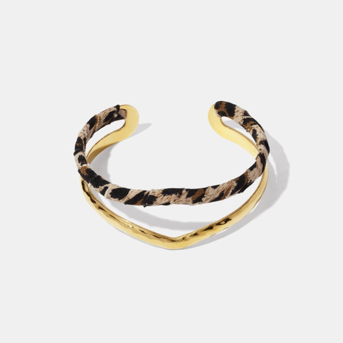 Irregular Shape Stainless Steel  Cuff Bracelet h5Picture2