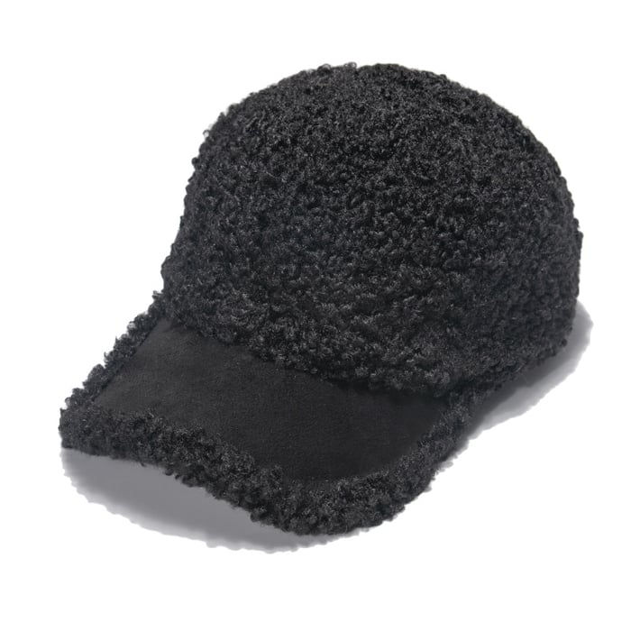 1 Piece Solid Color Plush Women's Hat