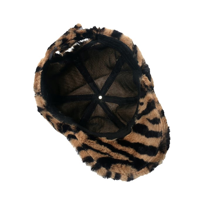 1 Piece Retro Animal Print Plush Women's Hat Picture5