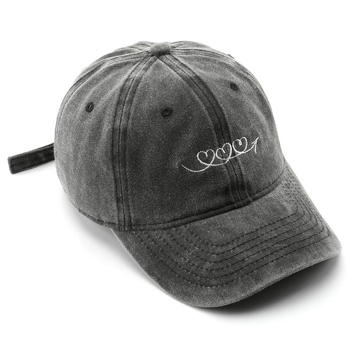 1 Piece Casual Heart Baseball Cap Picture4
