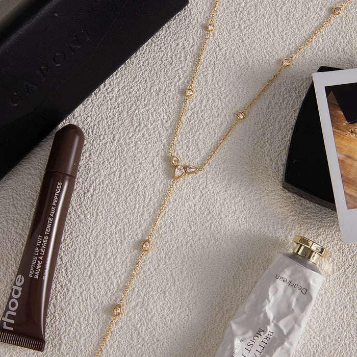 1 Piece Simple Droplet Stainless Steel Gold Color Women's Pendant Necklaces h5Picture6