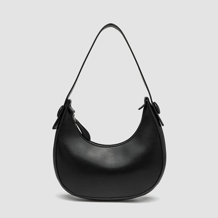 1 Piece Minimalist Crescent PU Women's Shoulder Bags 