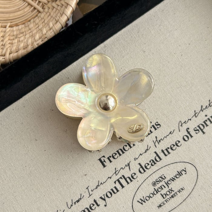 1 Piece MIni Sweet Gradient Color Acetate Women's Hair Claws