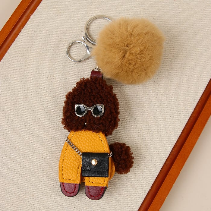1 Piece Simple Series Cute Cartoon PU Women's Bag Charms