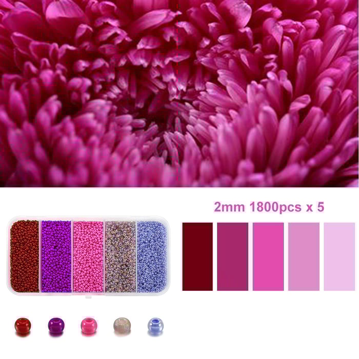 1 Set Colorful DIY Acrylic Jewelry Beads