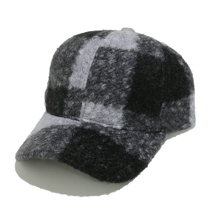 1 Piece Casual Plaid Baseball Cap