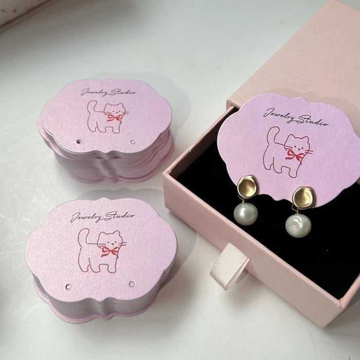 Jewelry Packaging Cards Customized Logo Available h5Picture3
