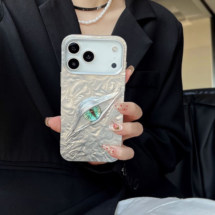Iphone17 Üst Düzey Moda Demon Eye Kadın Telefon Kılıfları Resim3