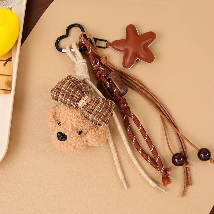 1 Piece Romantic Series Cute Bear  Women's Bag Charms Picture3