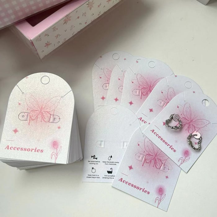 Jewelry Packaging Cards Customized Logo Available h5Picture4