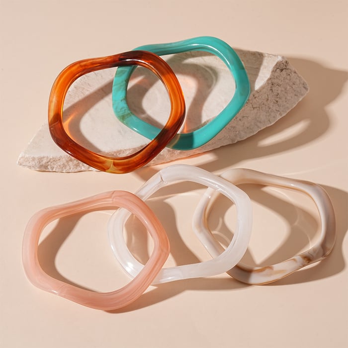 1 Piece Acrylic Bangle h5Picture2