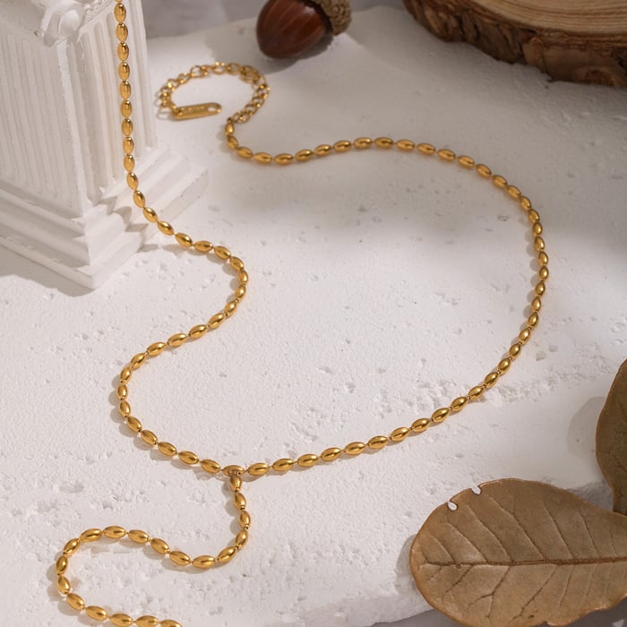 1 Piece Y-shaped Tassel Beads Pendant Necklace h5Picture3