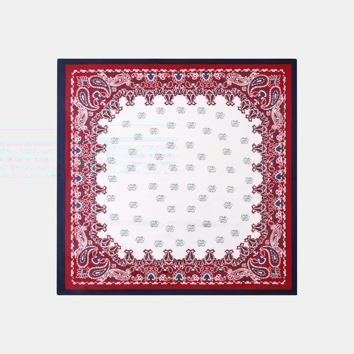 1 Piece Stylish Cashew Flower Rayon Women's Bandana
