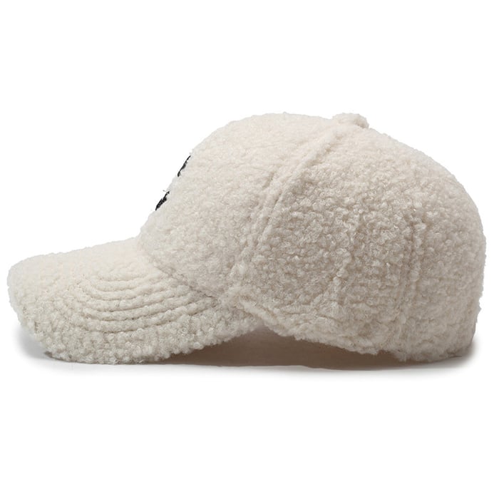 1 Piece Casual Letter Plush Baseball Cap Picture3