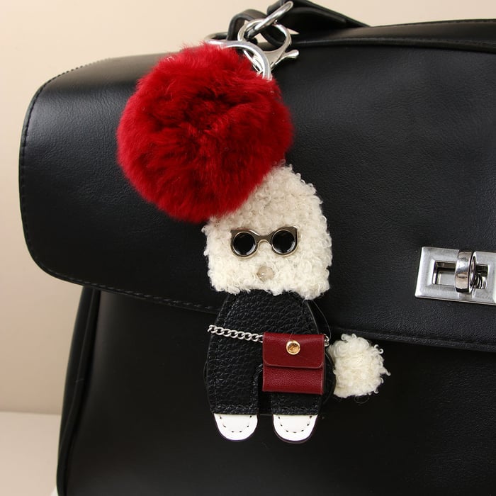 1 Piece Simple Series Cute Cartoon PU Women's Bag Charms Picture5