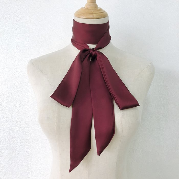 1 Piece Classic Solid Color Polyester Women's Bandana Picture4