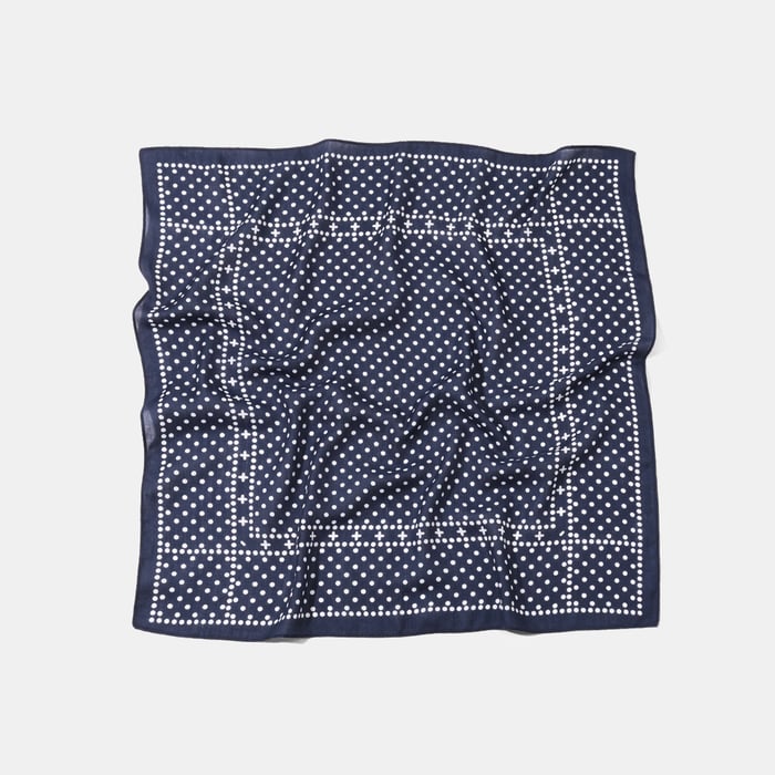 1 Piece Retro Polka Dots Polyester Bandana Picture2