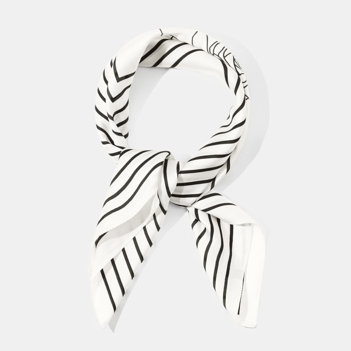 1 Piece Rose Stripe Polyester Bandana Picture2
