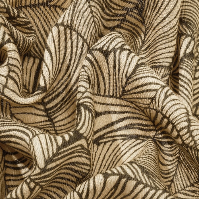 1 Piece Retro Leaf Polyester Bandana Picture4
