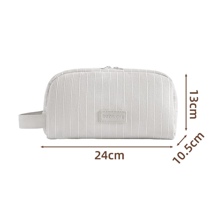 1 Piece Solid Color Makeup Bag