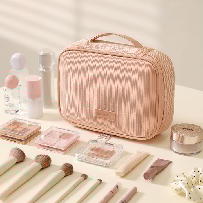 1 Piece Solid Color Makeup Bag Picture4