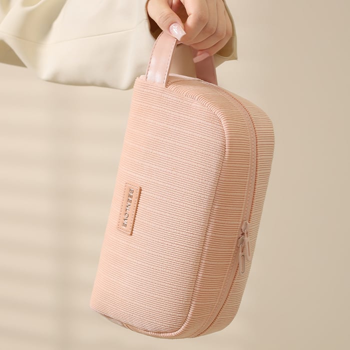 1 Piece Solid Color Makeup Bag Picture3