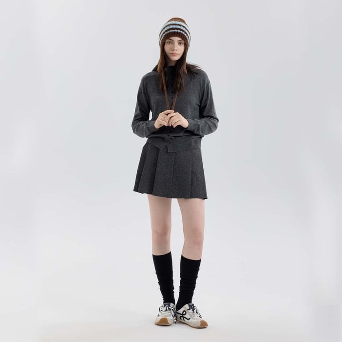 1 Piece Retro Stripe Nylon Knitted Hat Picture4
