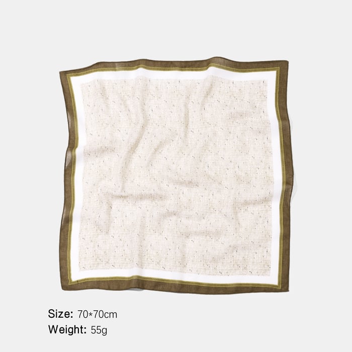 1 Piece Mixed Color Polyester Bandana
