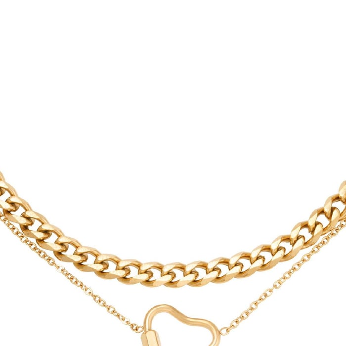 Necklace Chained Heart Picture5