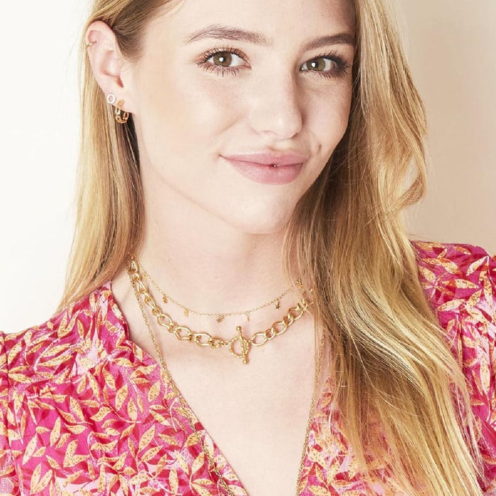 Necklace Floating Stars Picture4