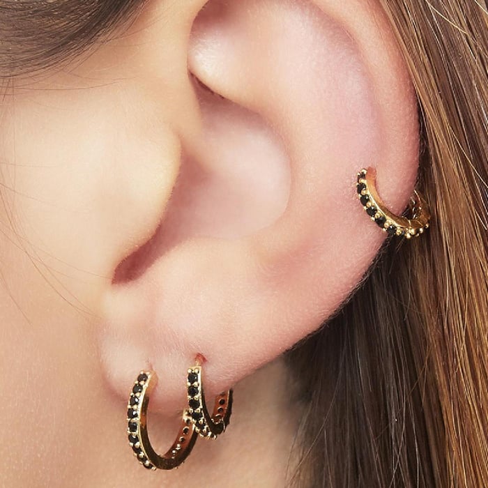 Earrings Set of Circles Picture3