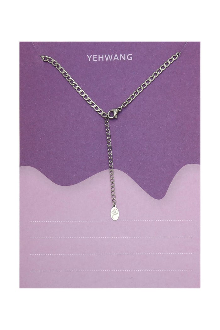Necklace Happy Birthday Years - 1987 Silver Color Stainless Steel Picture3