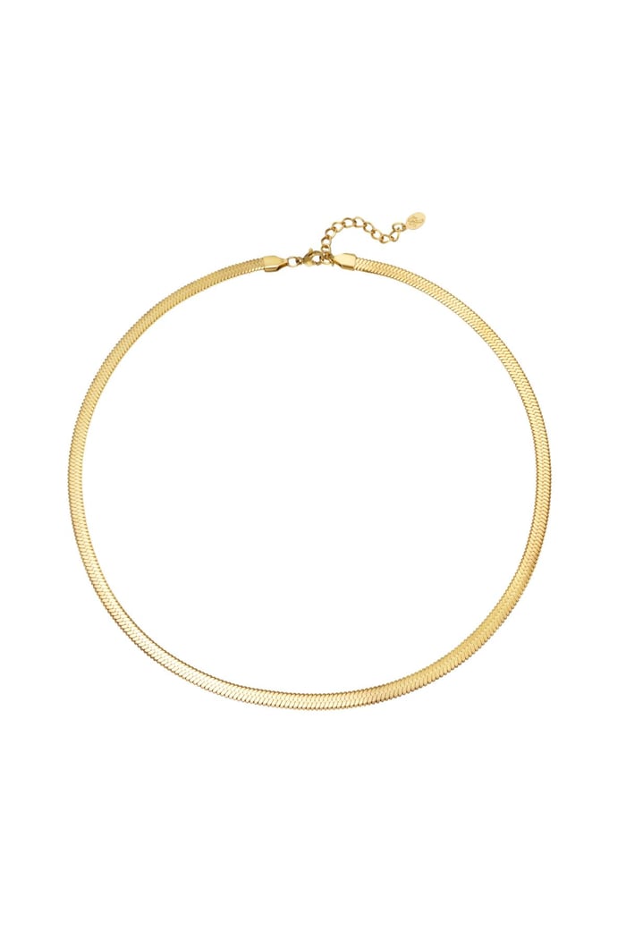 Necklace Retreat Silver Color Stainless Steel