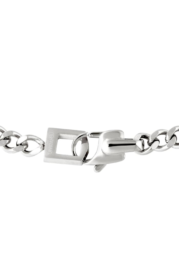Collar Chain Lina Plata Acero inoxidable Imagen4