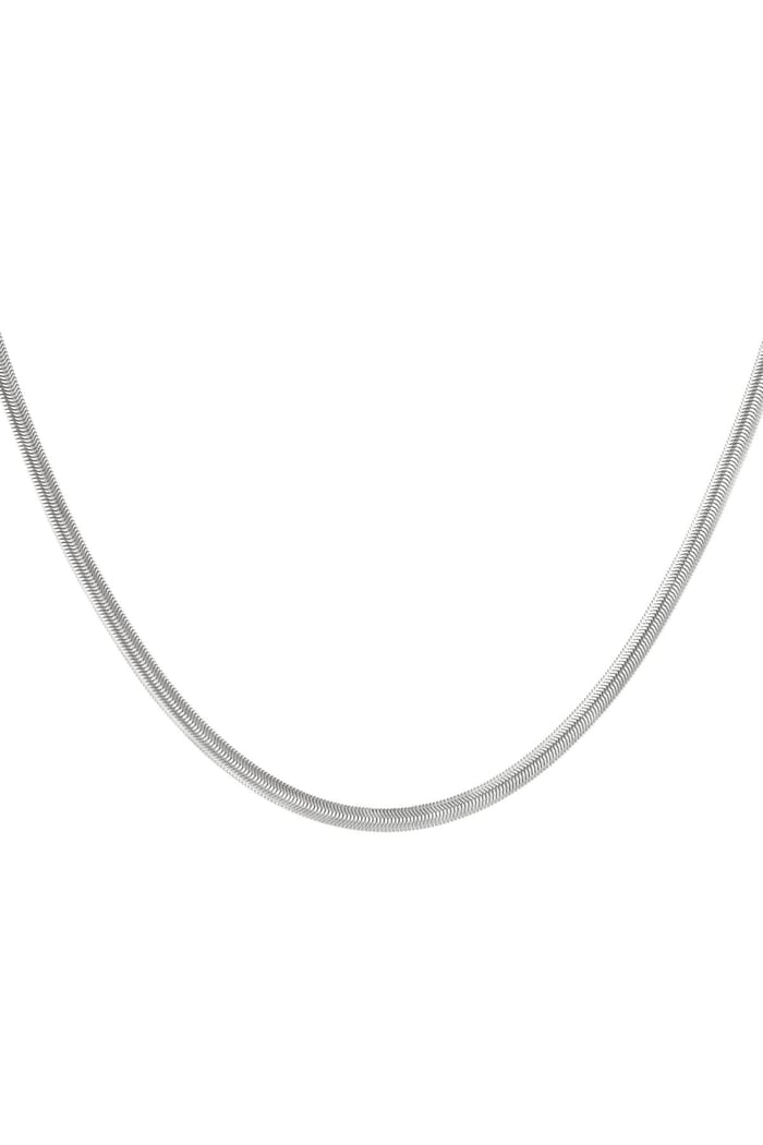 Catena a maglia piatta Gold Stainless Steel