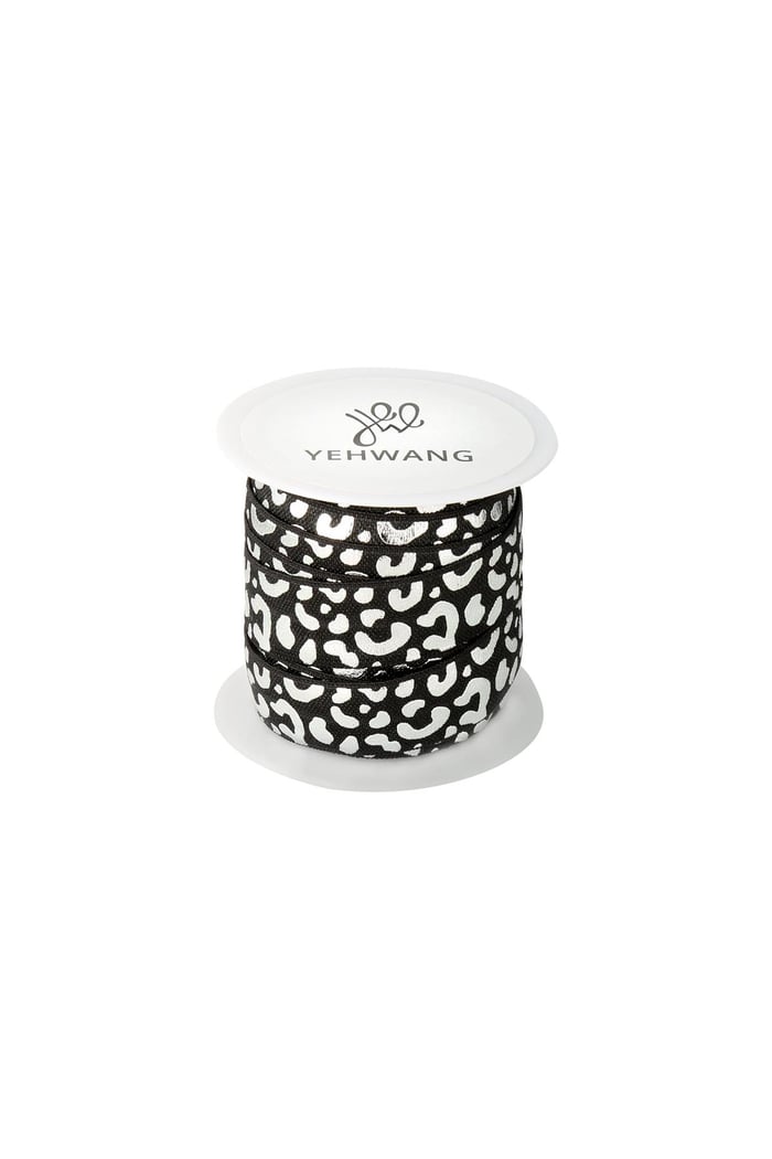 DIY Elastic Band Panther - 15MM Schwarz Nylon 