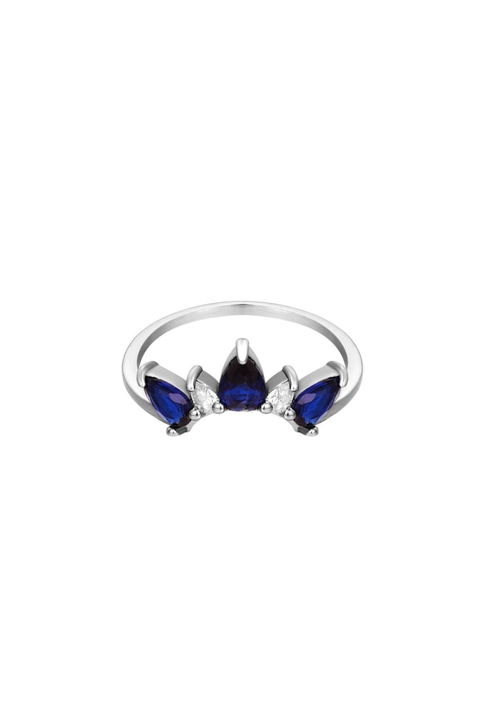 Ringkrone Silber Edelstahl 16 