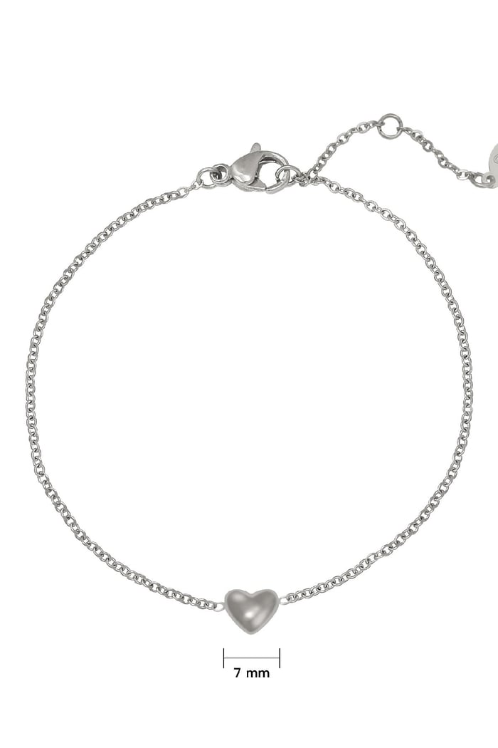 Bracelet Always in my Heart Silver Color Stainless Steel h5Picture3