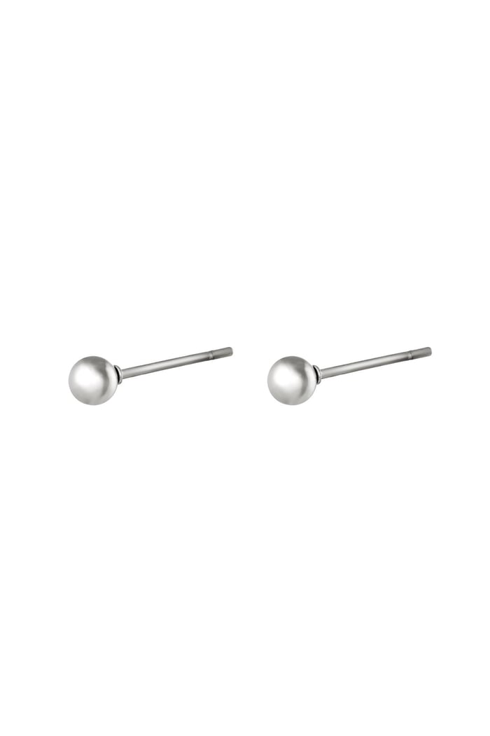 Oorbellen Big Dot Goud kleur Stainless Steel