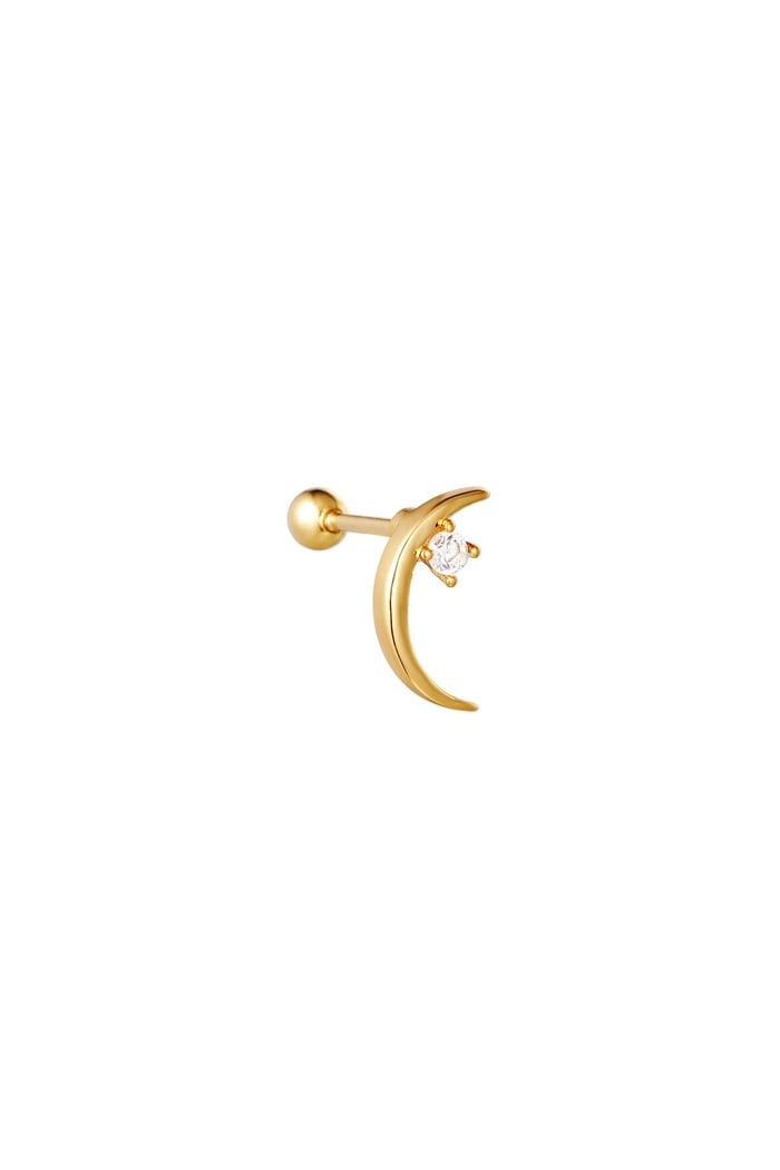 Piercing Sparkling Moon Color dorado Cobre 