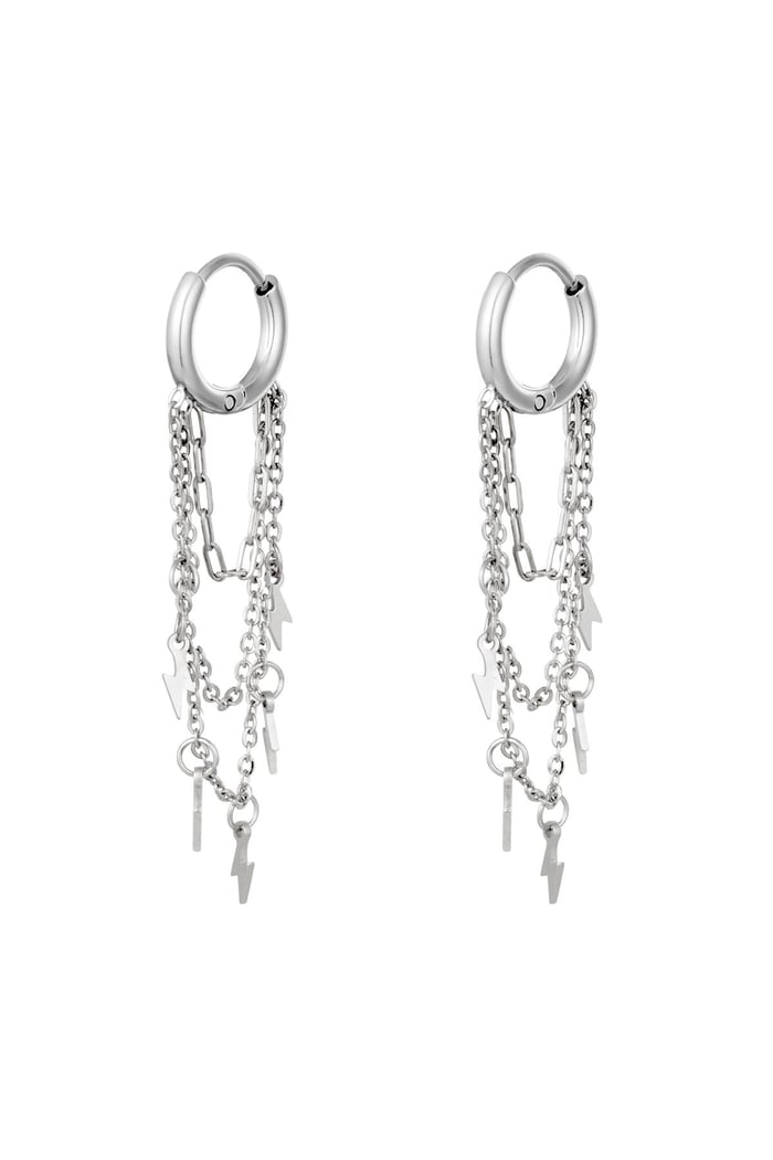 Boucles d'oreilles Thunder Acier inoxydable 
