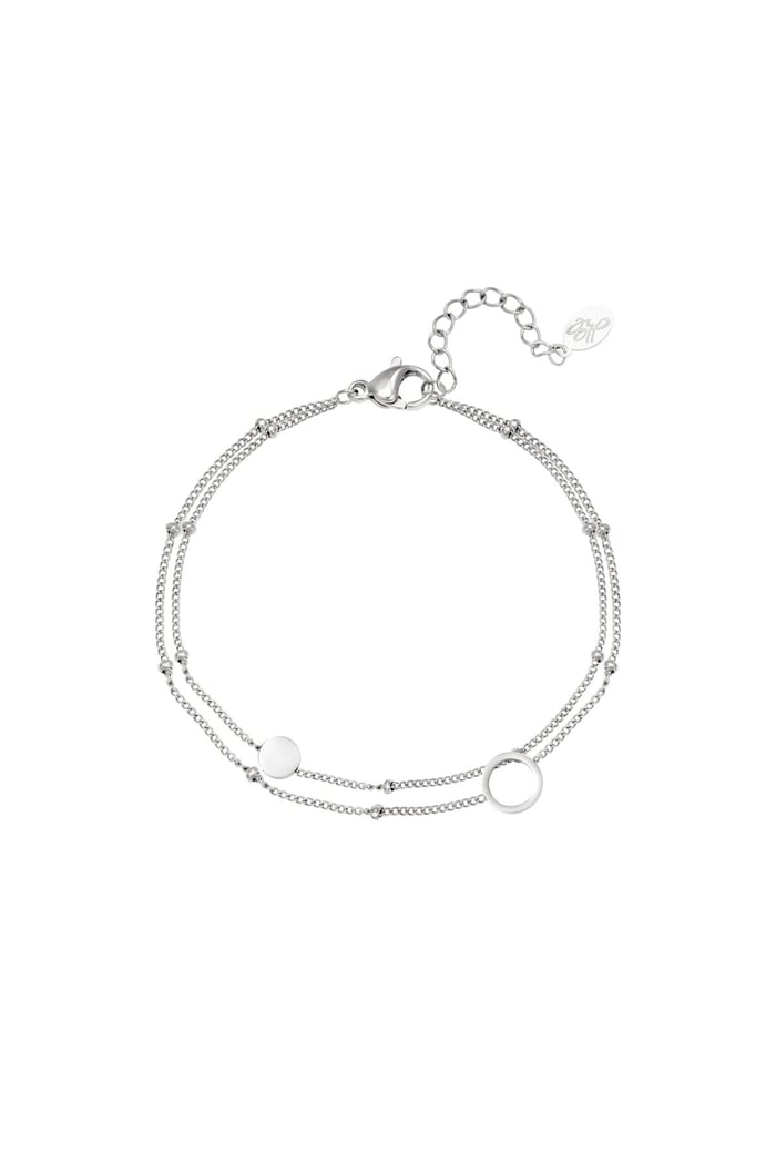 Armband Karma Goldfarbe Edelstahl 