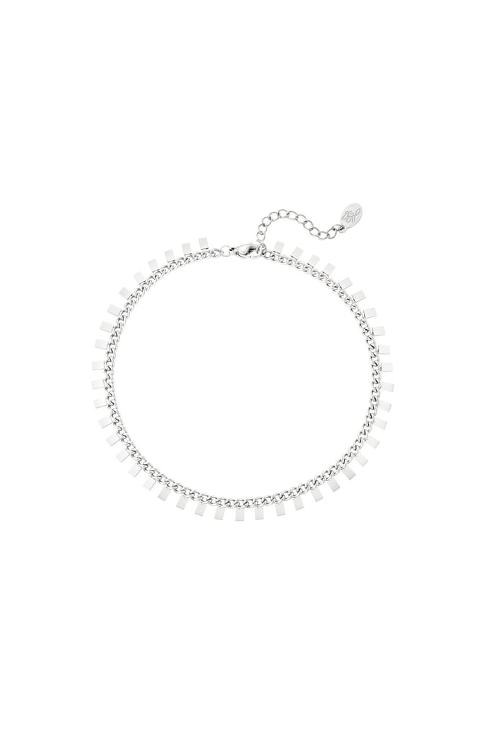 Roestvrijstalen armband Rechthoeken Goud kleur Stainless Steel 