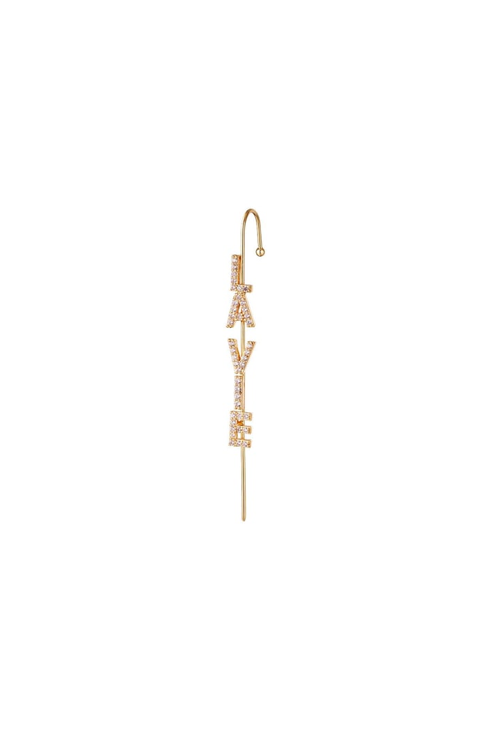 Ear crawler La Vie Silver Color Copper