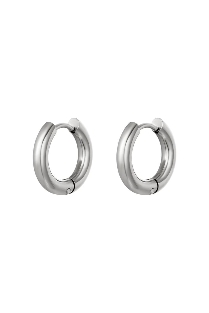 Orecchini creoli basic - piccoli Gold Stainless Steel