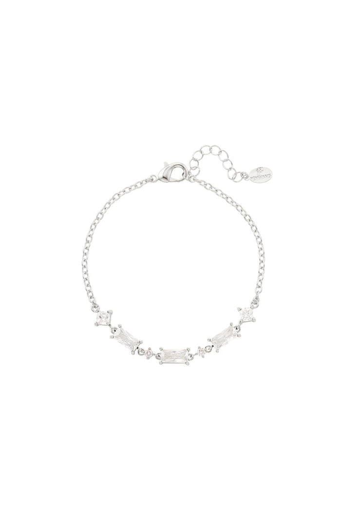 Bracelet pierres de couleur - Collection Sparkle Couleur orange & Couleur or Cuivré 