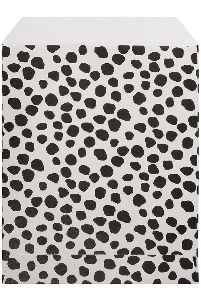 Paper bag with leopard print Black & Beige h5Picture2