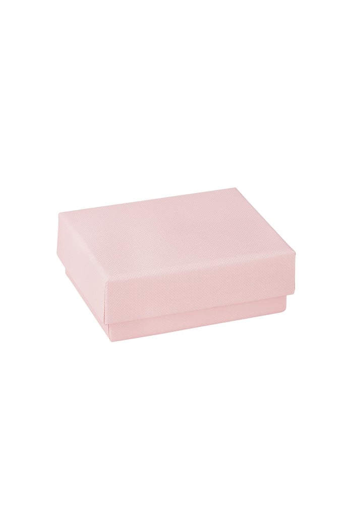 Portagioielli con coperchio allentato Pink Paper