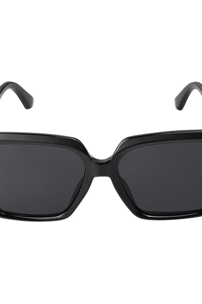 Große quadratische Sonnenbrille Braun PC One size h5Bild6